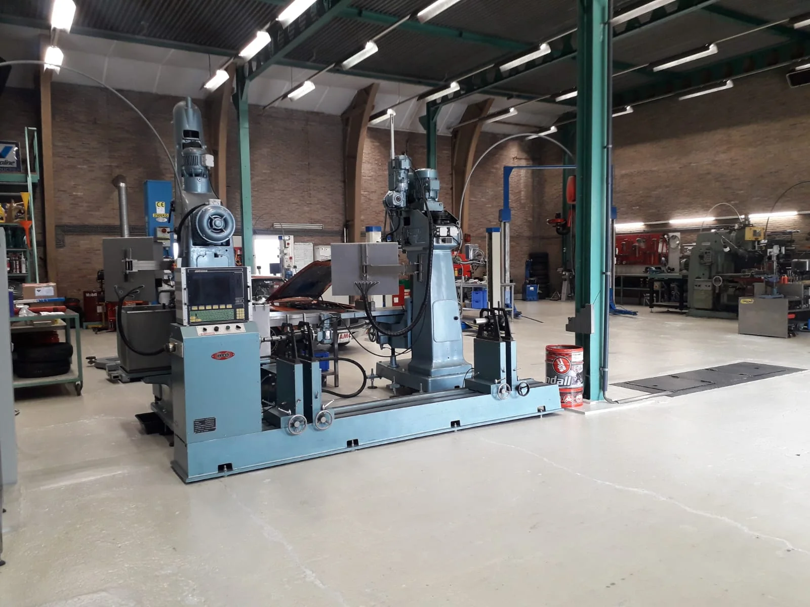 Werkplaats Leymotoren – werkruimte