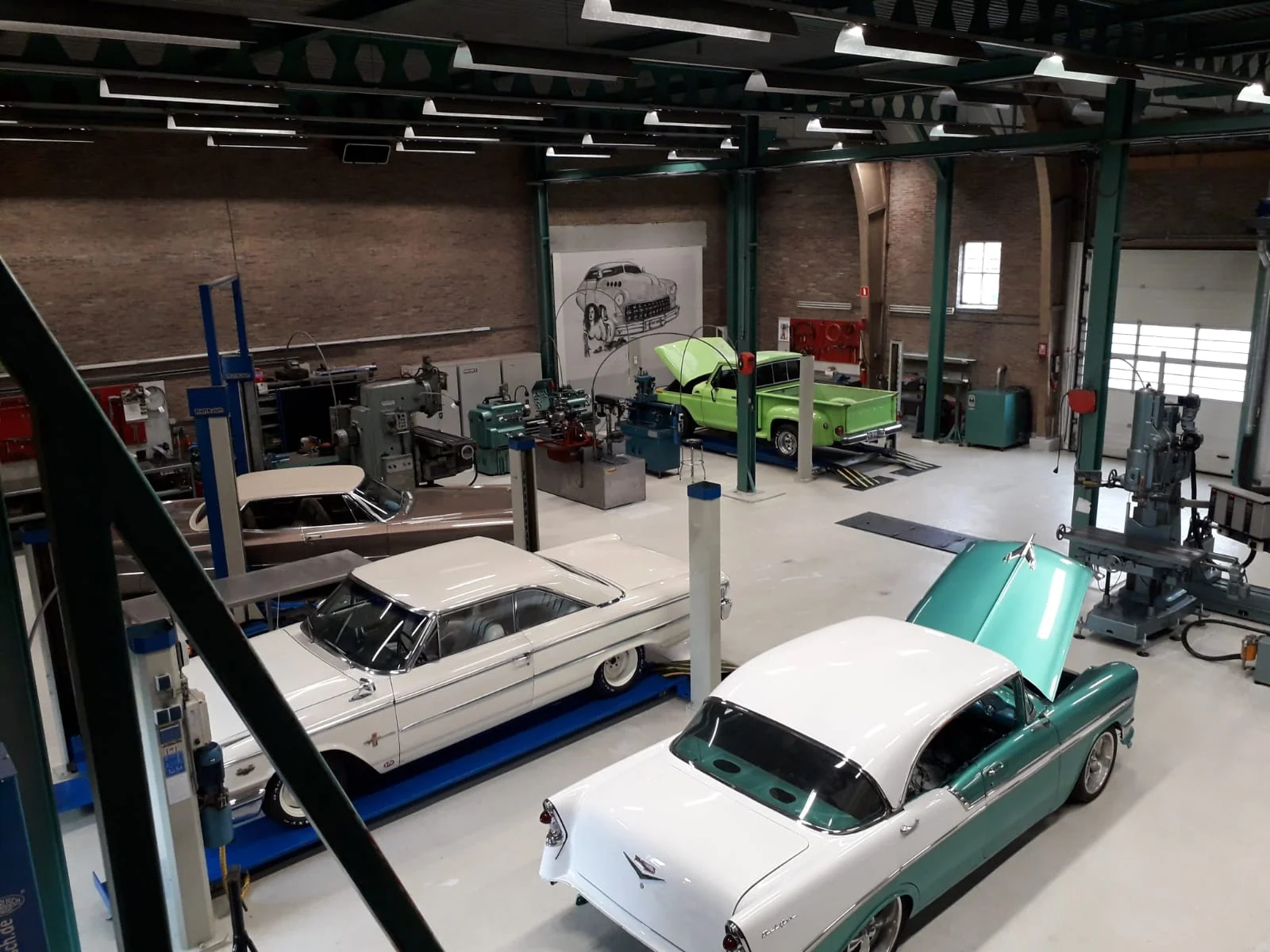 Werkplaats Leymotoren – revisie