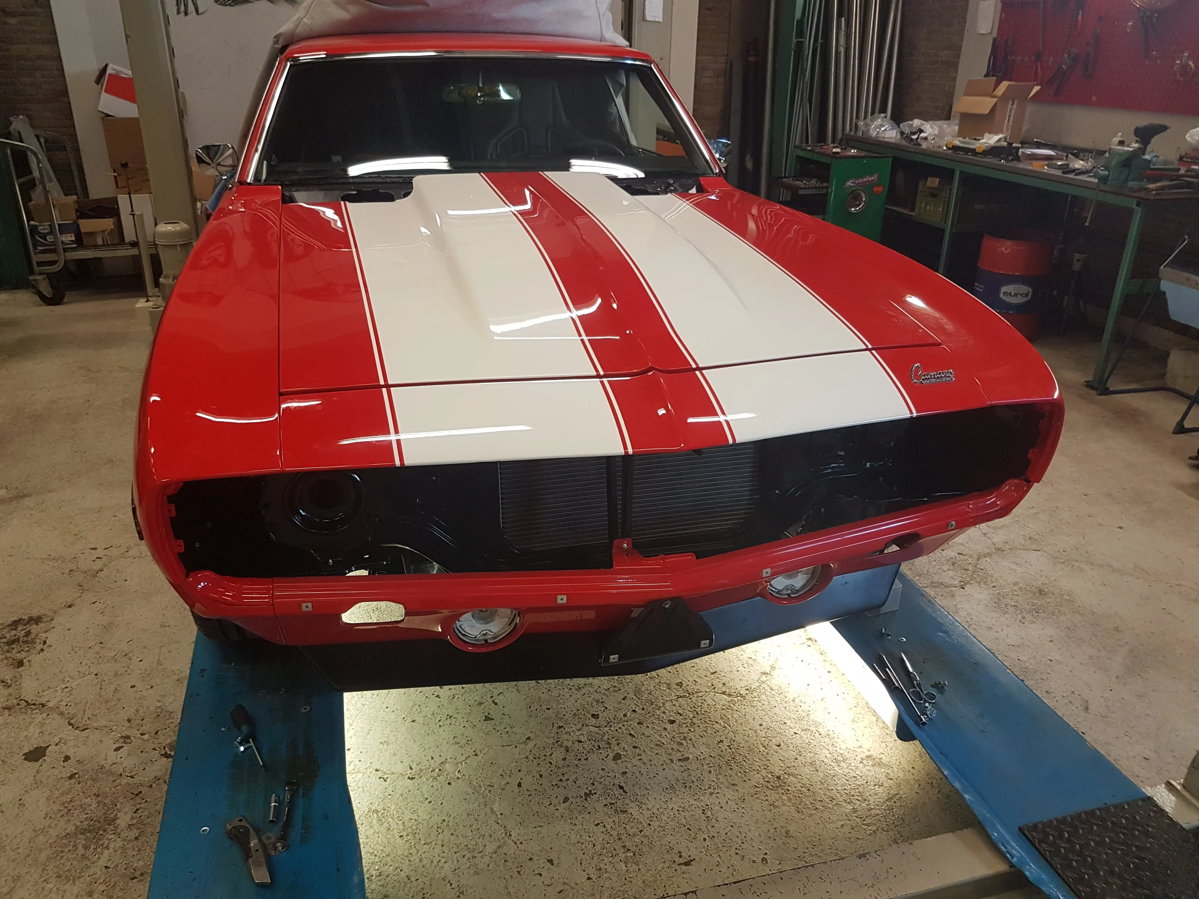 Restauratie Camaro '69 – eindresultaat