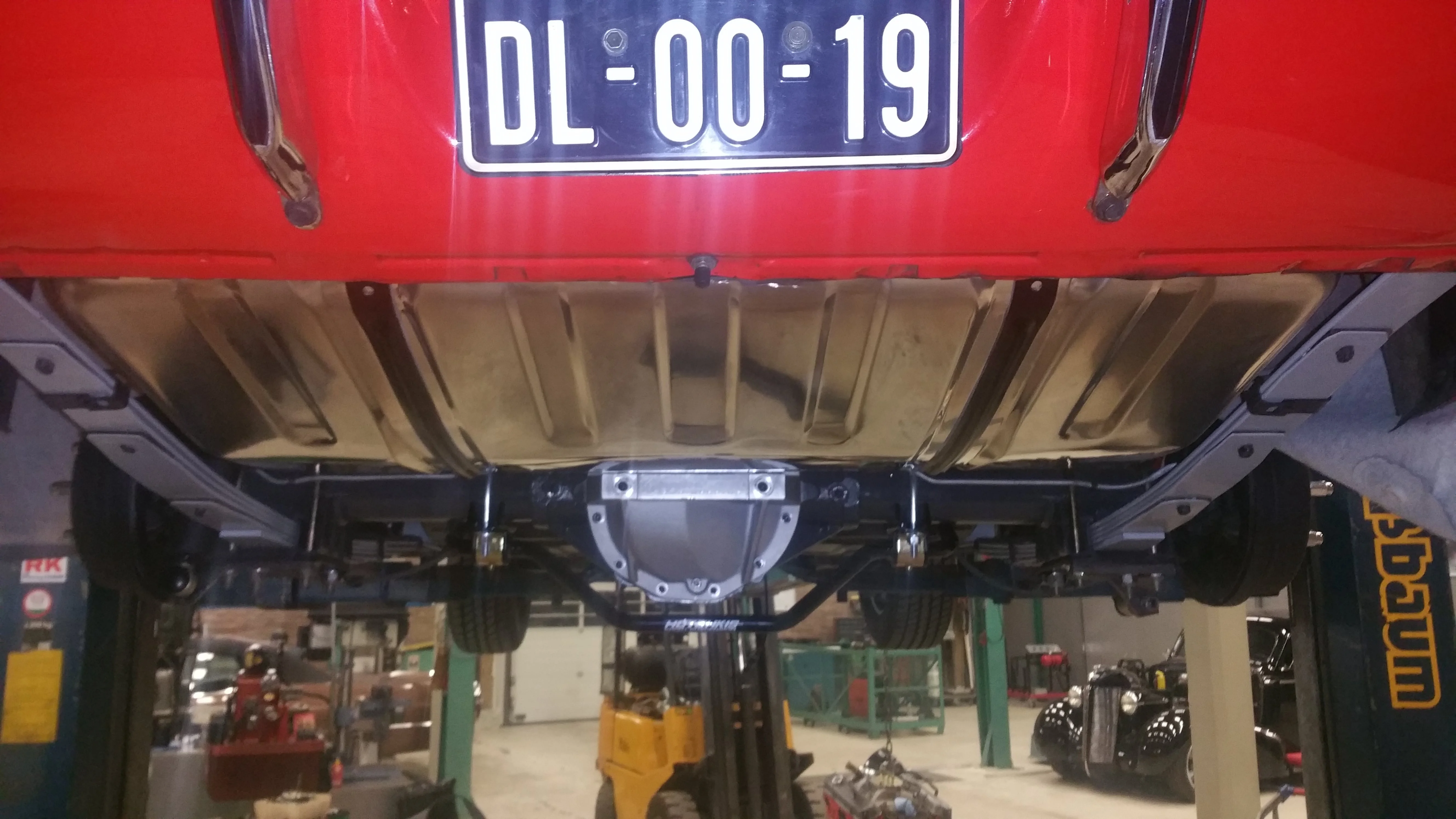 Restauratie Camaro '69 – plaatwerk