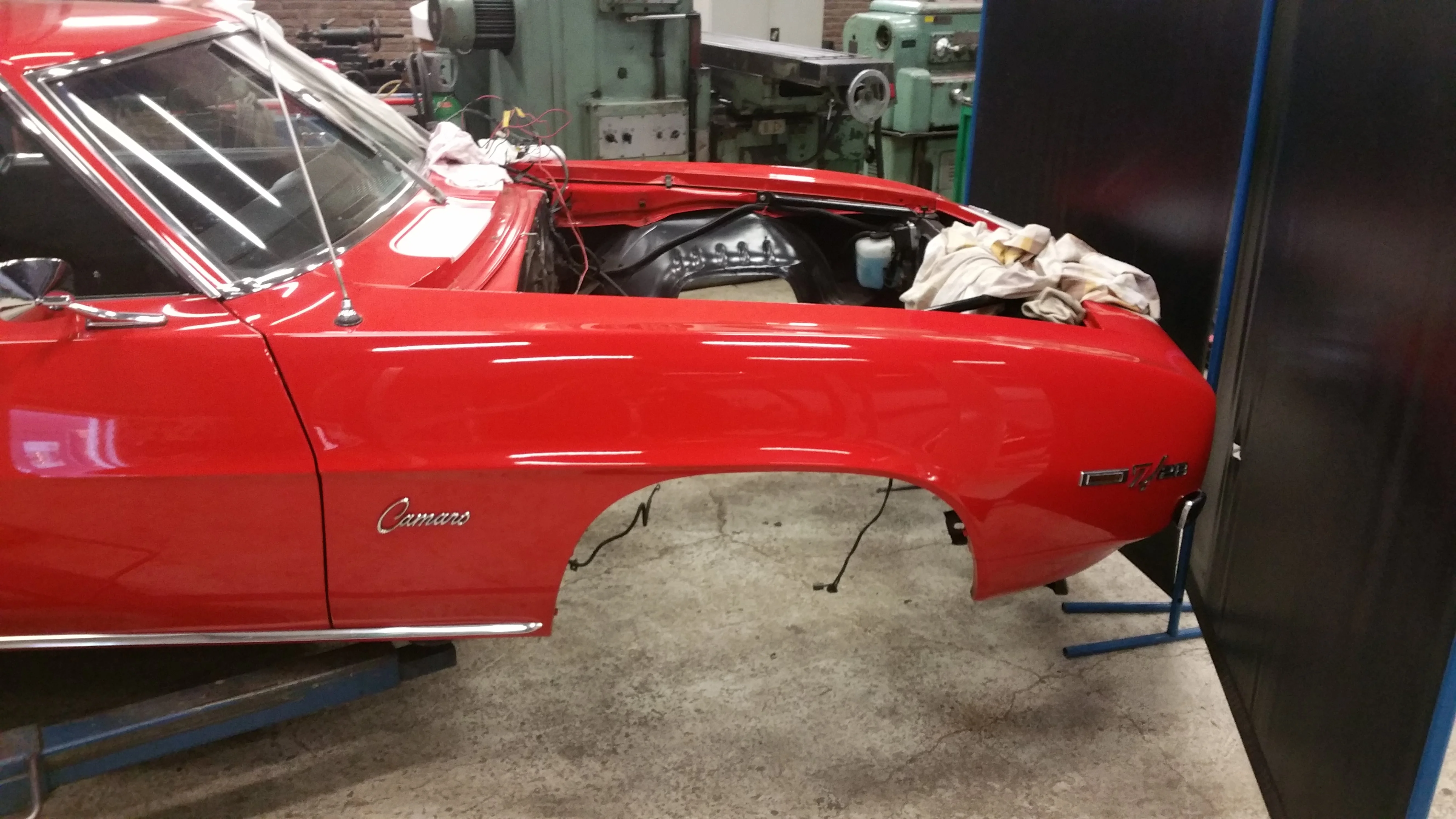 Restauratie Camaro '69 – motor