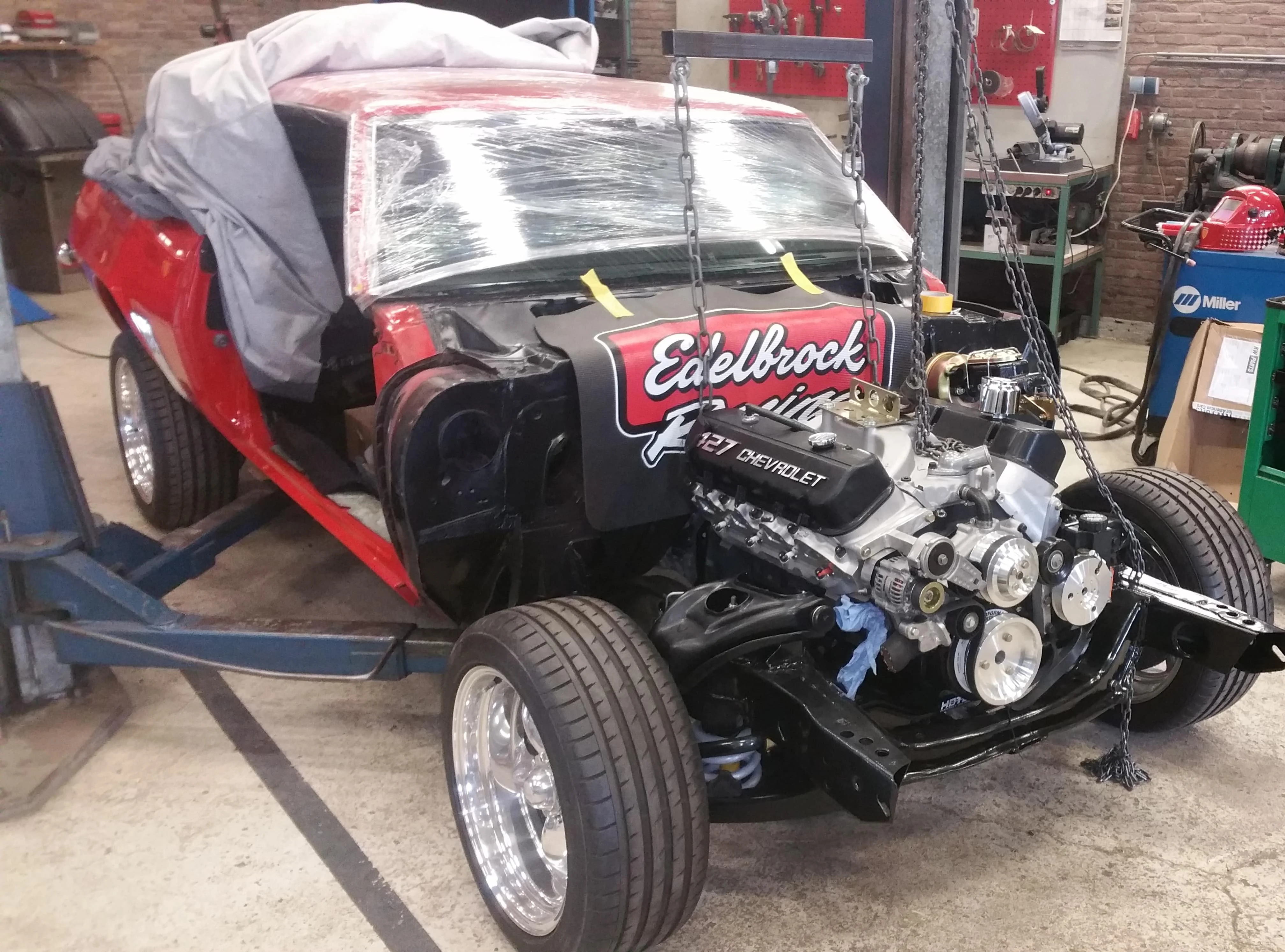 Restauratie Camaro '69 – interieur