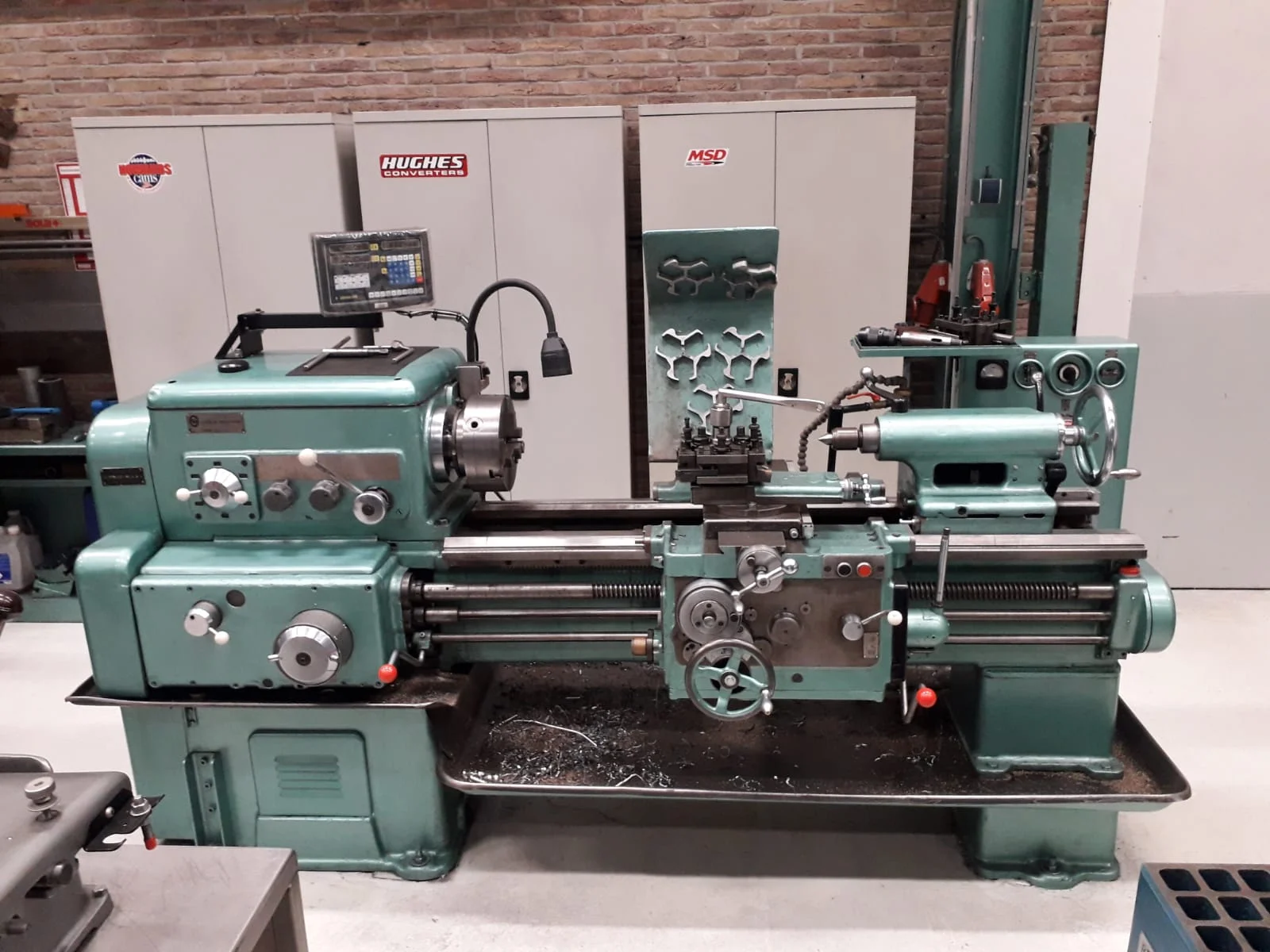 Conventionele draaibank voor precisiewerk